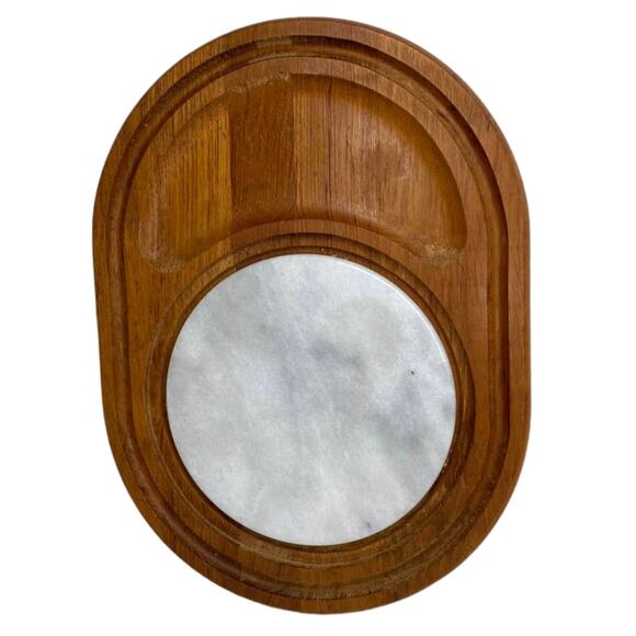 Vintage Dolphin Charcuterie Board Teak Wood Made In Thailand - Picture 9 of 9